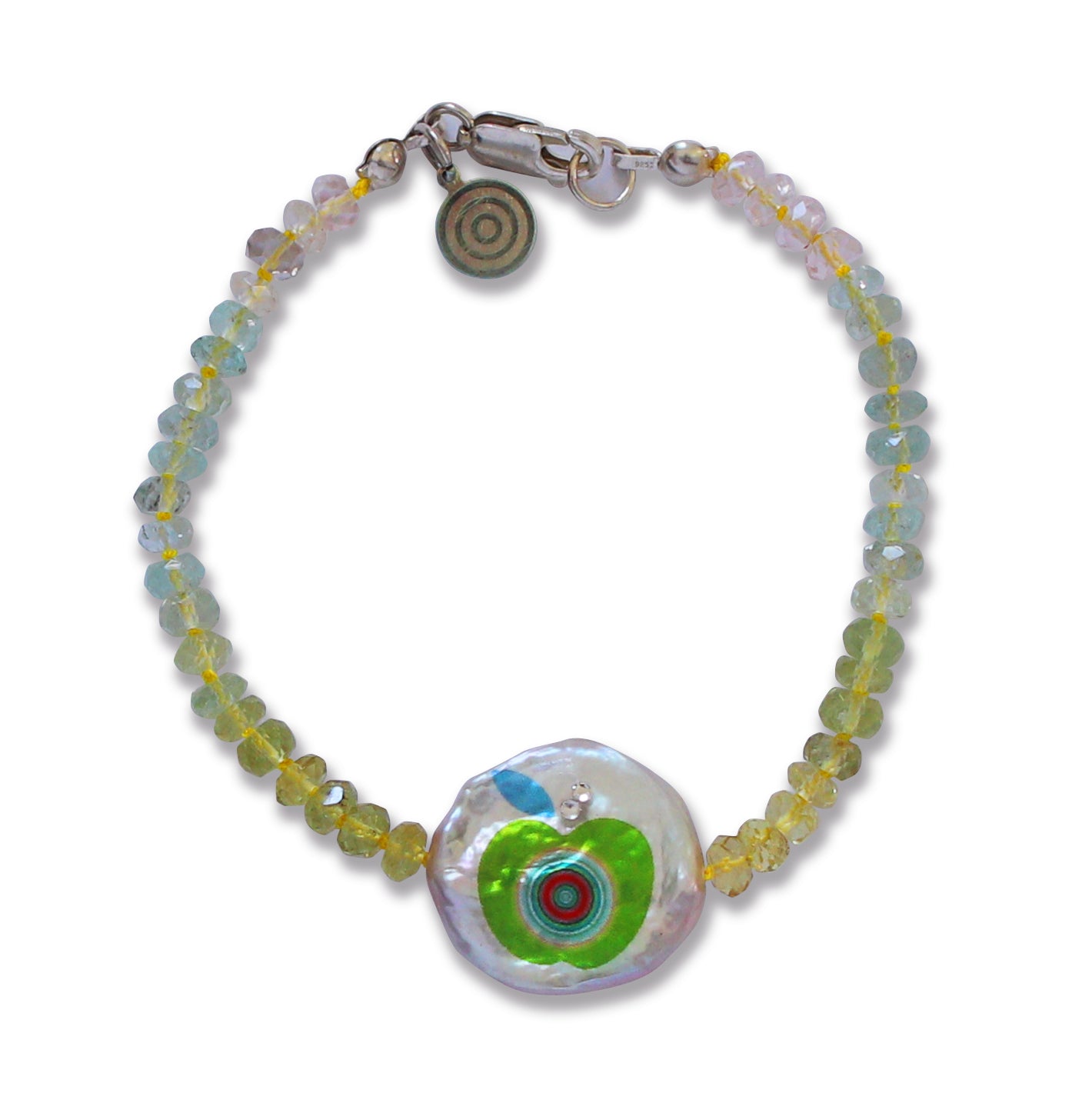 Aquamarine Sour Apple Bracelet