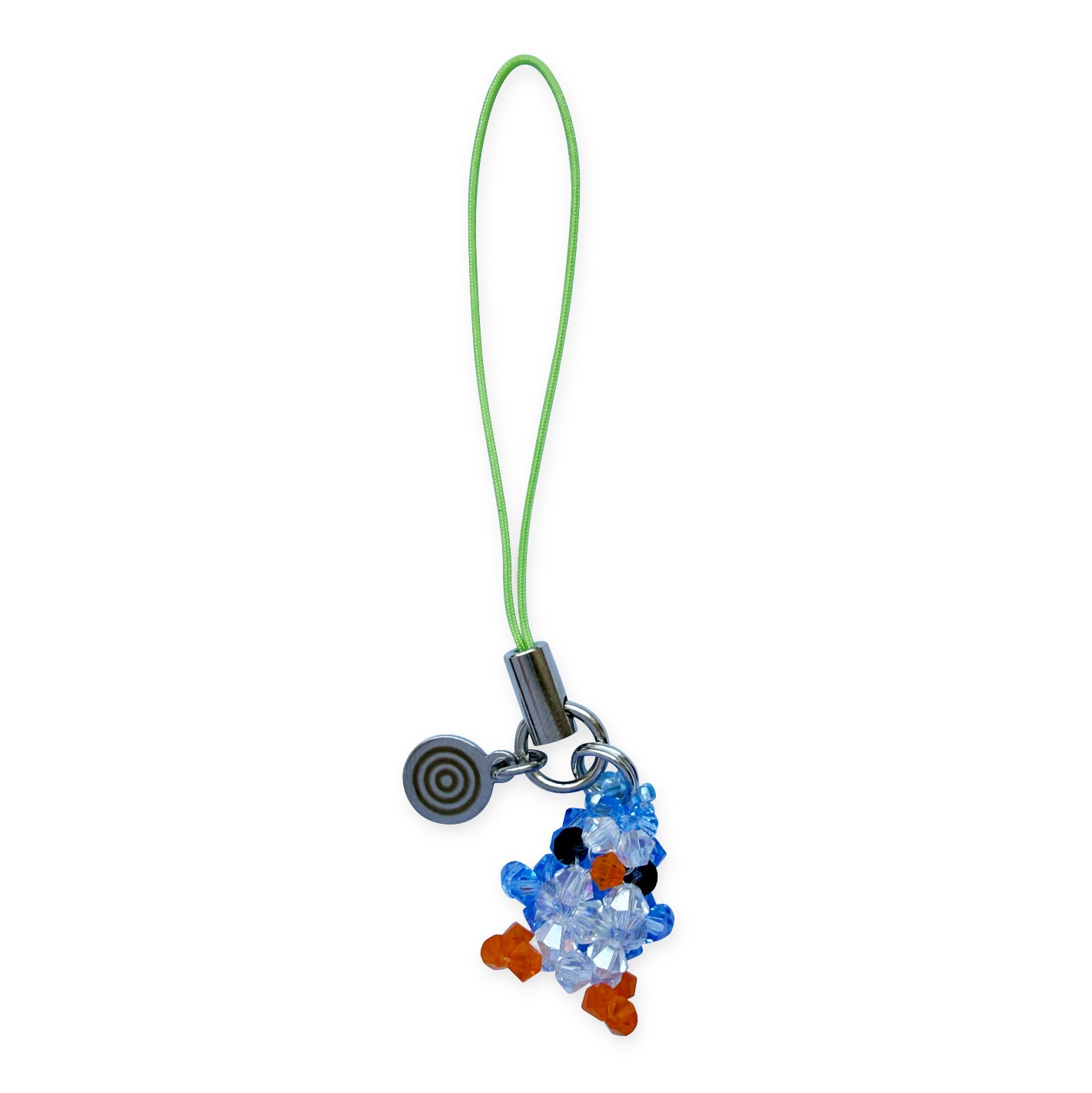 Blue Penguin Crystal Charm