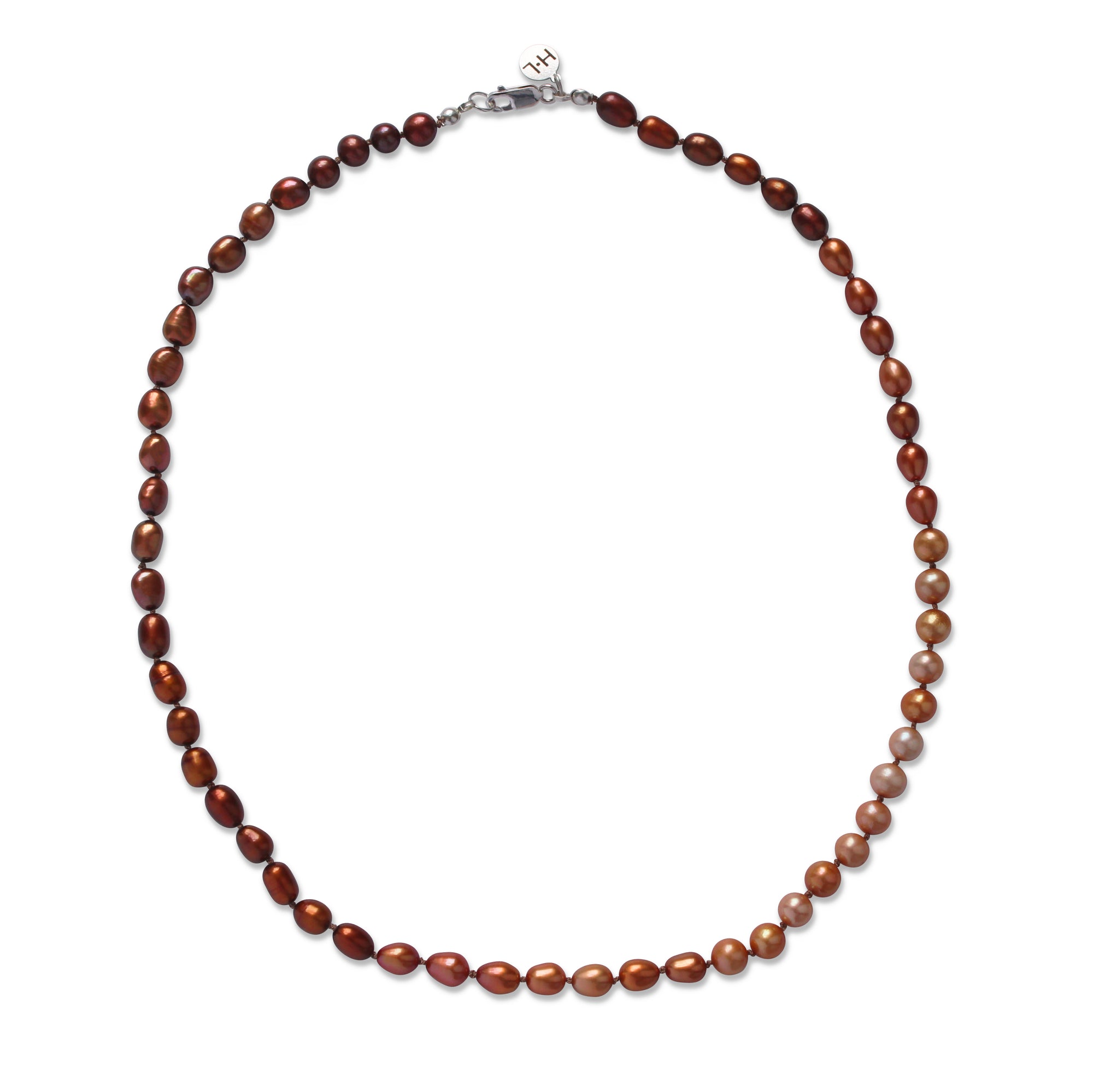 Copper Blur Necklace