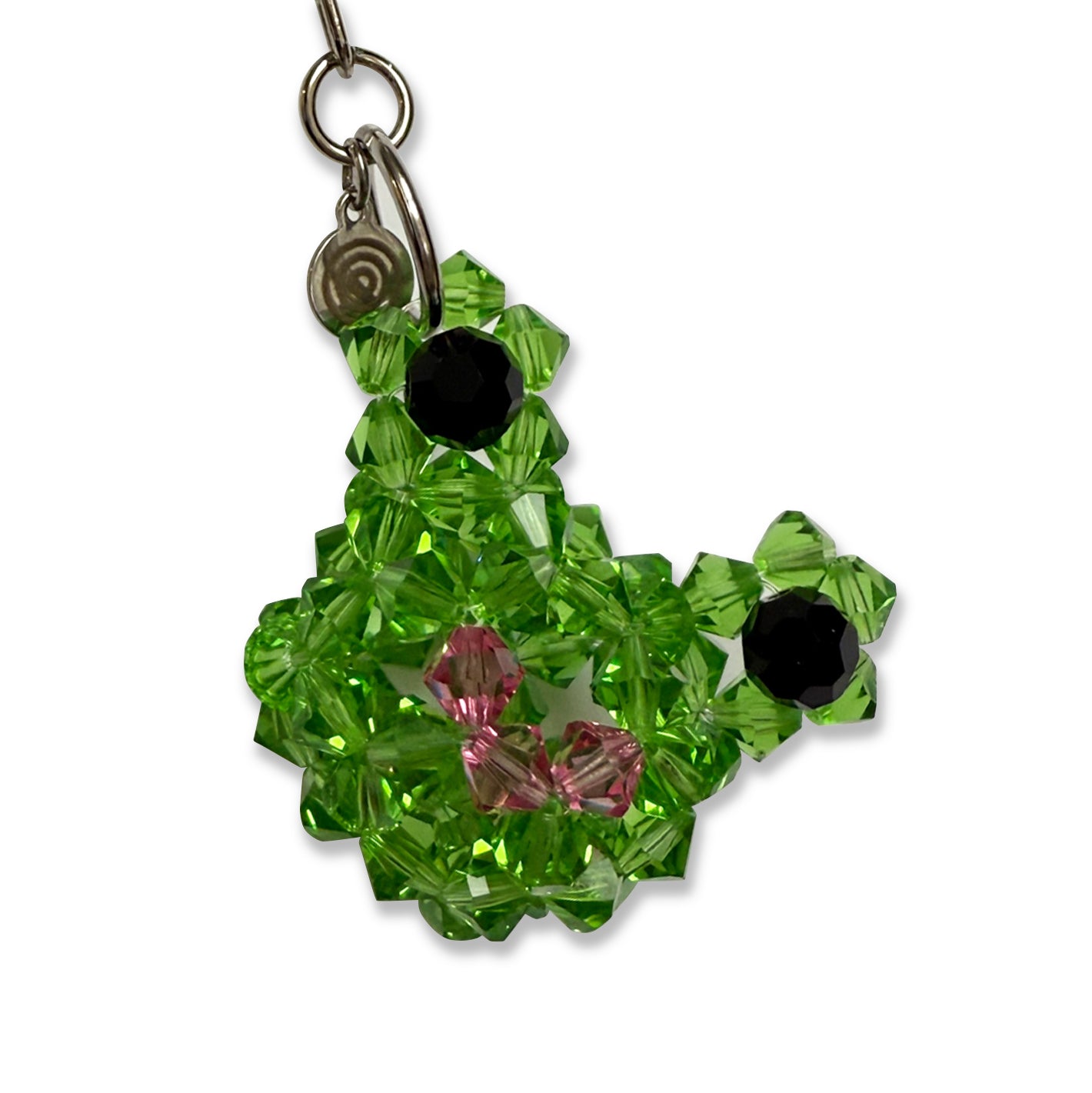 Frog Crystal Keychain