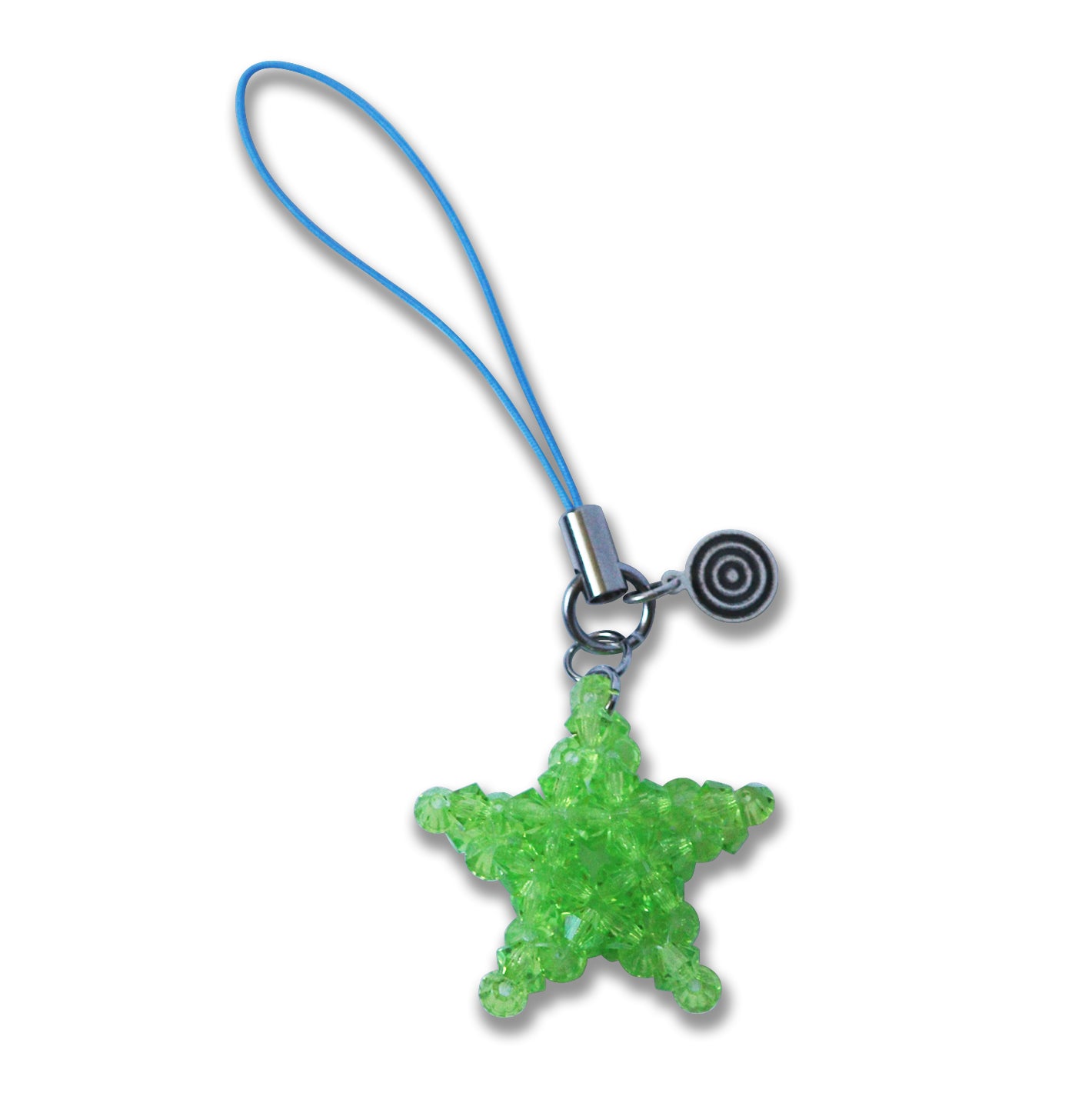 Green Star Crystal Charm