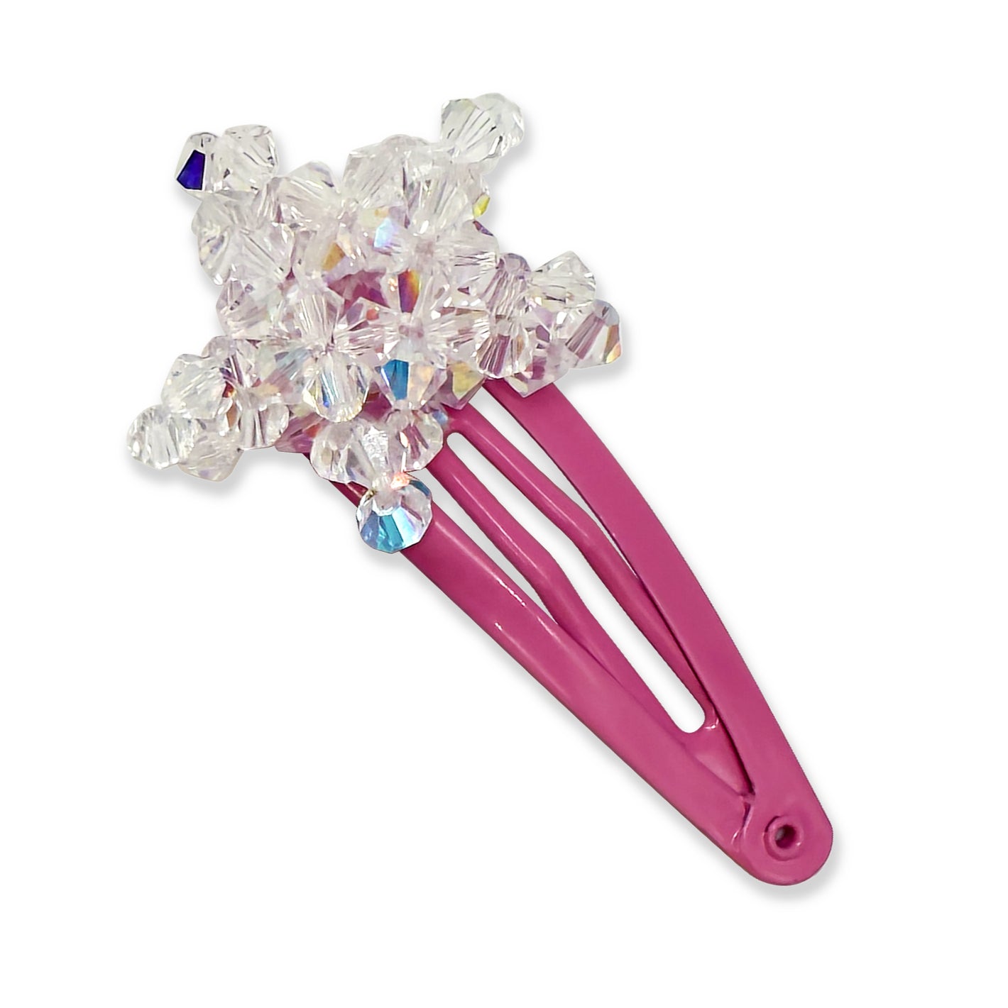 Iridescent Star Crystal Hair Clip
