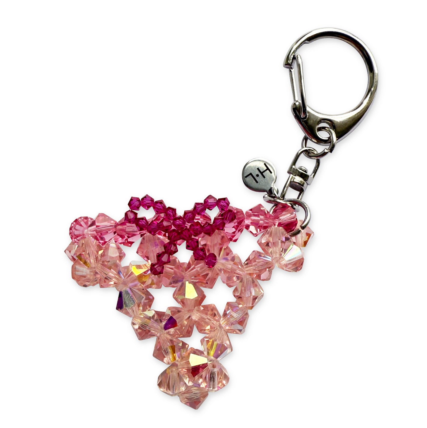 Pink Panties Crystal Keychain