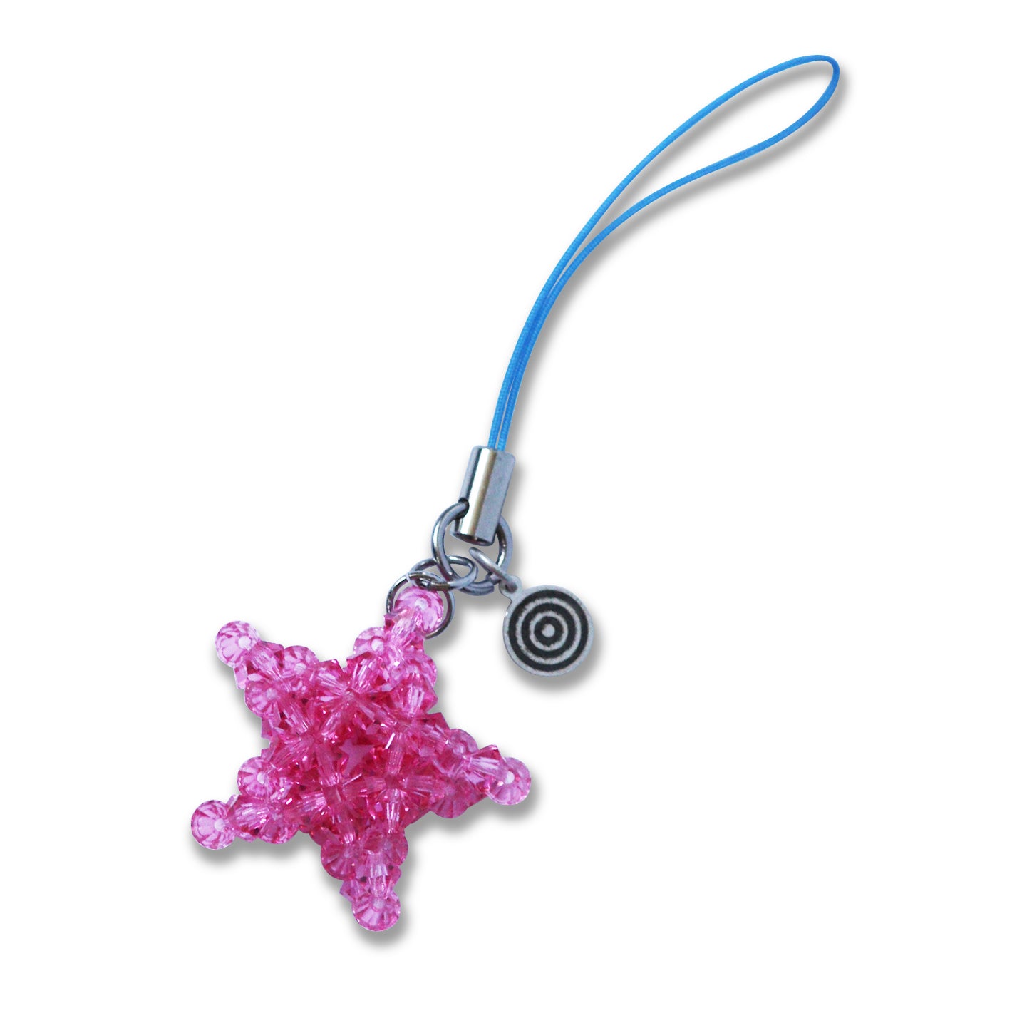 Pink Star Crystal Charm