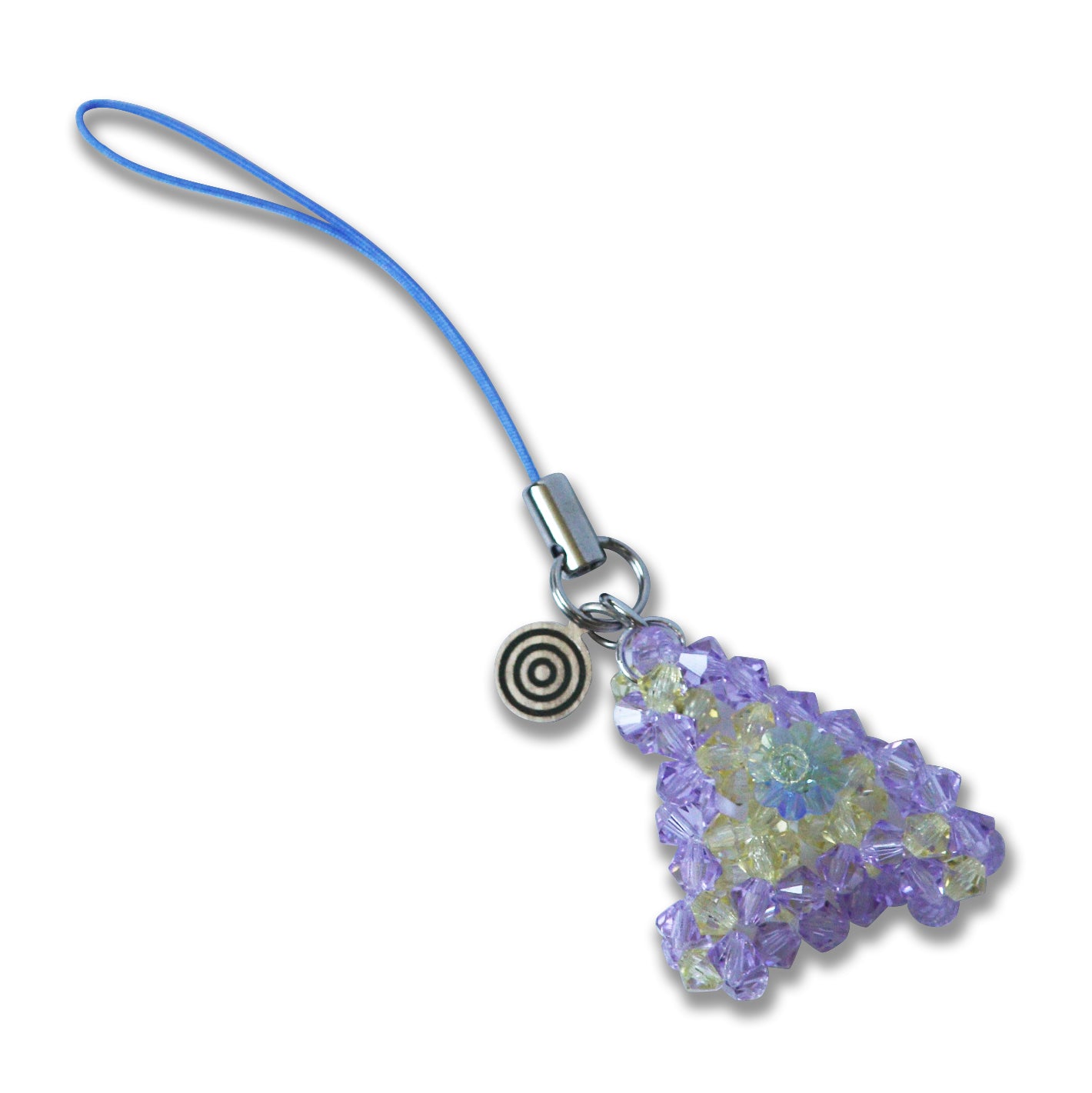 Yellow and Purple Panties Crystal Charm