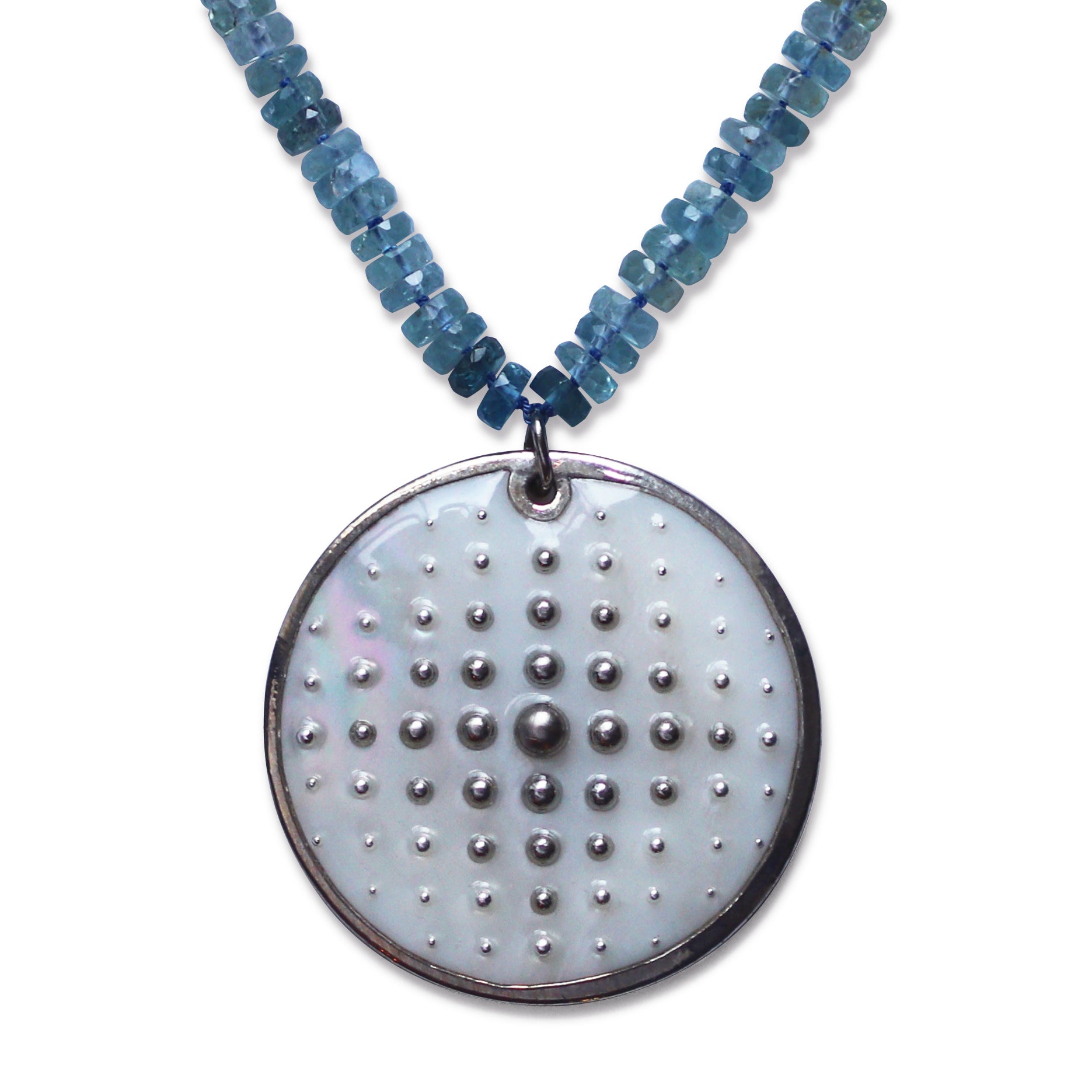 Studded Pendant Necklace